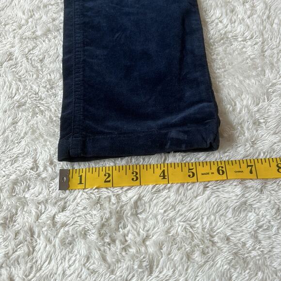 Yerse Deep blue velvet skinny pants, NWT size small or T1 - Picture 5 of 10